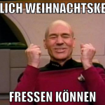 endlich weihnachtskekse fressen können