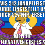 LEVIS 512 (KNOPFLEISTE) WURDE EINGESTELLT UND DURC