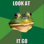look at  it go