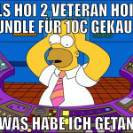 als hoi 2 veteran hoi 3 bundle für 10€ gekauft was