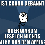 ist crank gebannt oder warum lese ich nichts mehr 