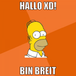 hallo xD! bin breit