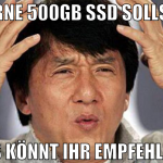  interne 500GB SSD solls sein was könnt Ihr empfeh