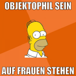 objektophil sein auf frauen stehen