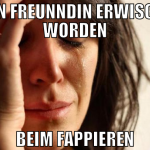 von freunndin erwischt worden beim fappieren