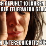 NACH GEFÜHLT 10 JAHREN MAL WIEDER FEUERWERK GEKAUF