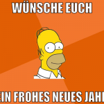 wünsche euch ein frohes neues jahr