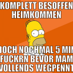 komplett besoffen heimkommen doch nochmal 5 min fu
