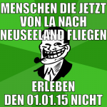 menschen die jetzt von LA nach Neuseeland fliegen 