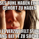 dieses fühl haben ein lied gehört zu haben und es 