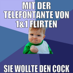 mit der telefontante von 1&1 flirten sie wollte de