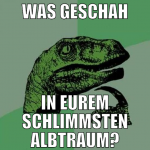 was geschah in eurem schlimmsten albtraum?