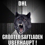 dhl größter saftladen überhaupt !