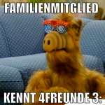 Familienmitglied  kennt 4freunde 3: