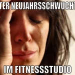 Lauter Neujahrsschwuchteln im Fitnessstudio