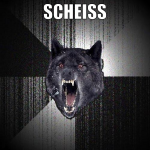 scheiss ponyfickerschwuchtelscheisse im 4f-logo