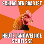 schlag den raab ist heute langweilige scheisse
