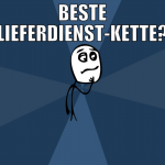 beste lieferdienst-kette?