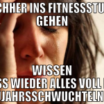 NACHHER INS FITNESSSTUDIO GEHEN WISSEN DASS WIEDER