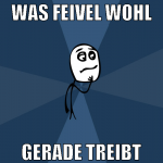 was feivel wohl gerade treibt
