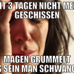 seit 3 tagen nicht mehr geschissen magen grummelt 