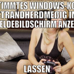 BESTIMMTES WINDOWS-KONTO STRANDHERDMEßIG im ANMELD