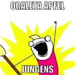 oraleta apfel jungens