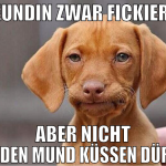 Freundin zwar fickieren, aber nicht auf den mund k