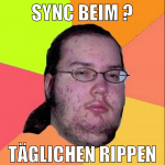 Sync beim ? täglichen rippen