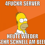 4fuckr server heute wieder sehr schnell am been
