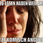 nix zu essen haben weil armut katze komisch anguck