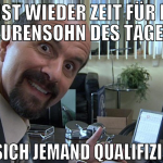 es ist wieder zeit für den hurensohn des tages wil