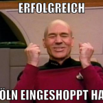 erfolgreich in köln eingeshoppt haben