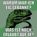 warum war ich eig gebannt? was ist noch erlaubt au