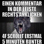 einen kommentar in der leiste rechts anklicken 4f 