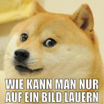 wie kann man nur auf ein bild lauern