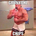 Grünkohl chips