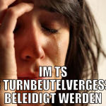 im ts als turnbeutelvergesser beleidigt werden