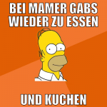 bei mamer gabs wieder zu essen und kuchen