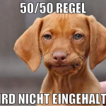 50/50 Regel wird nicht eingehalten