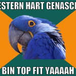 gestern hart genascht bin top fit yaaaah