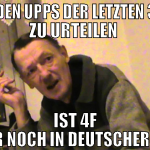 nach den upps der letzten 30 min zu urteilen  ist 