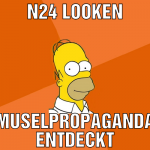 n24 looken muselpropaganda entdeckt