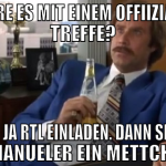 wie wäre es mit einem offiizialiem 4f treffe? könn