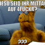 wieso seid ihr mittags auf 4fuckr? ???
