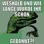 weshalb und wie lange wurde ihr schon gebannt?!