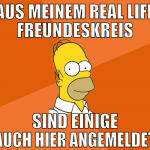 AUS MEINEM REAL LIFE FREUNDESKREIS SIND EINIGE AUC