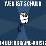 wer ist schuld an der ukraine-krise?