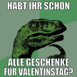 Habt ihr schon alle geschenke für valentinstag?