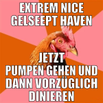 extrem nice gelseept haven jetzt pumpen gehen und 